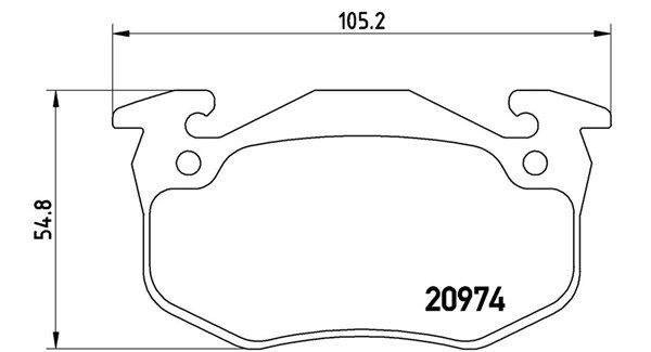 MAGNETI MARELLI Piduriklotsi komplekt,ketaspidur 363700461032